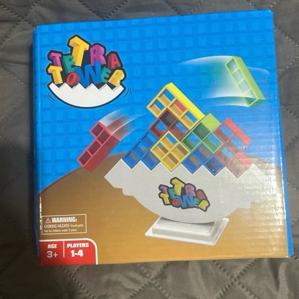 Colorful Stacking Tower Game
